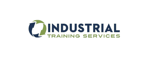 Image of the logo for the company, Industrial Training Services.